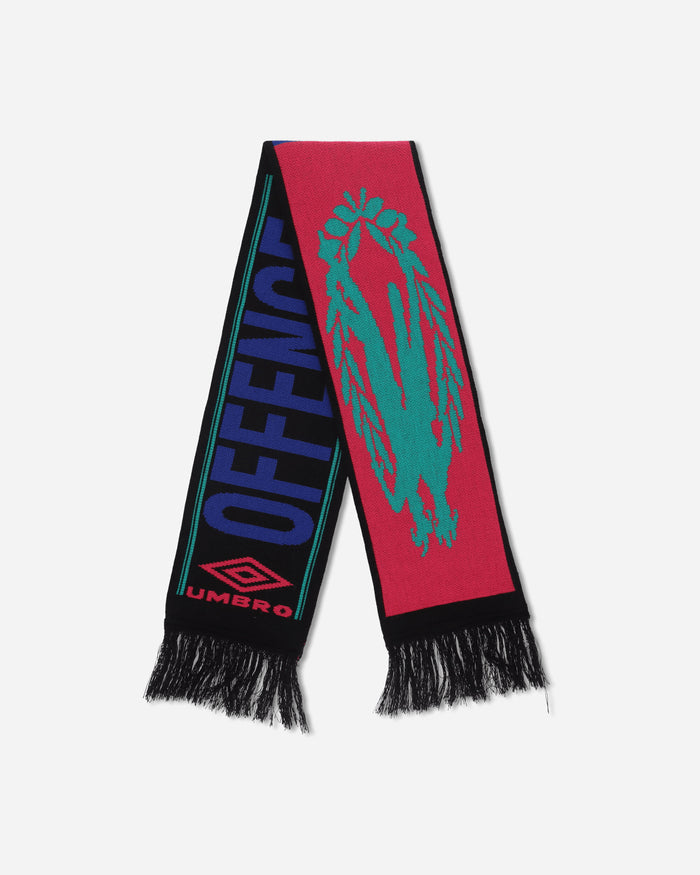 Umbro Acid Security Scarf Black Blue Hot Pink Gloves and Scarves Scarves and Warmneck UBMW253YA16 BLK0038