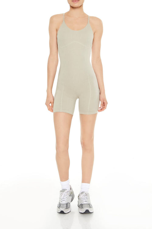 Active Seamless Crisscross Romper