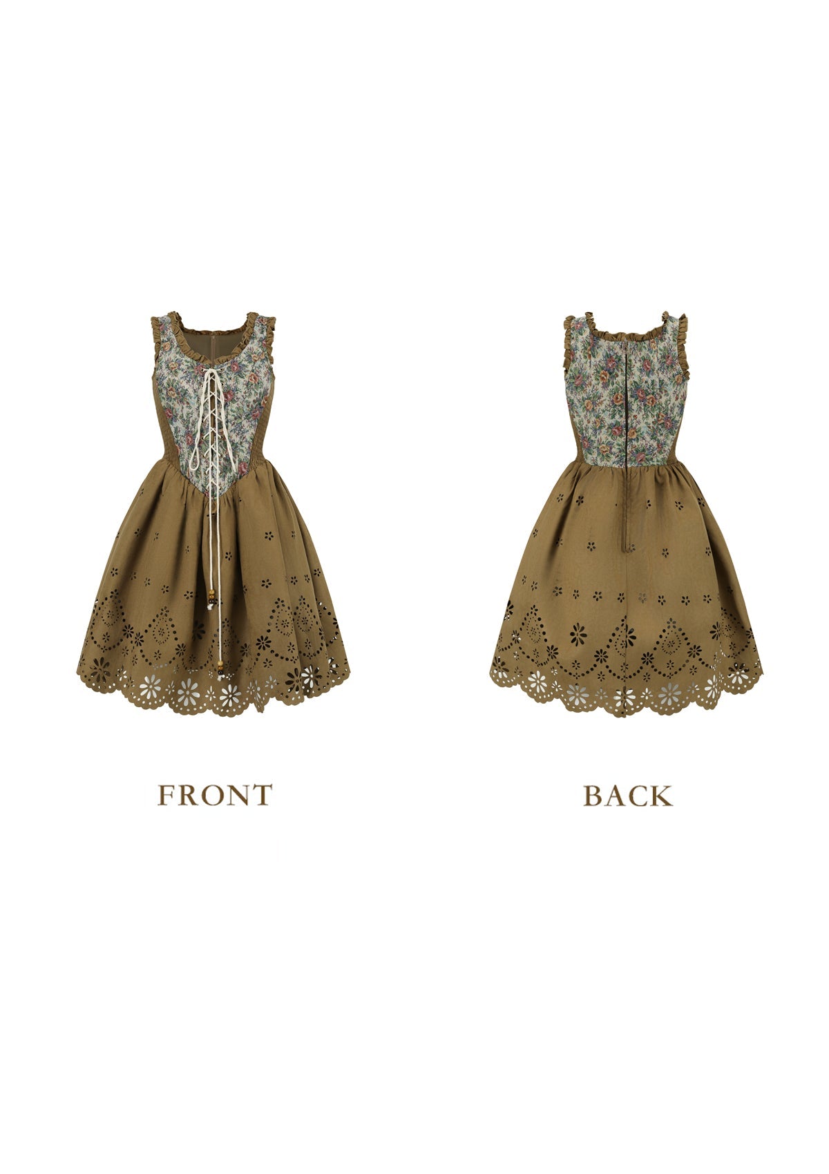 Classical Jialilve Suede Dress