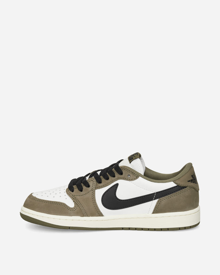 Nike Jordan Air Jordan 1 Retro Low Men's Shoes Medium Olive/Black-Summit Whit Sneakers Low HQ6998-200