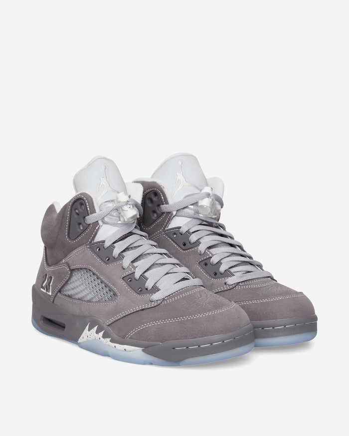 Nike Jordan Air Jordan 5 Retro Men's Shoes Lt Graphite/White-Wolf Grey Sneakers Mid DD0587-002