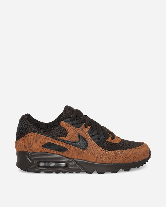 Nike Nike Air Max 90 Premium Men's Shoes Lt British Tan/Black-Velvet Br Sneakers Low IQ0283-281