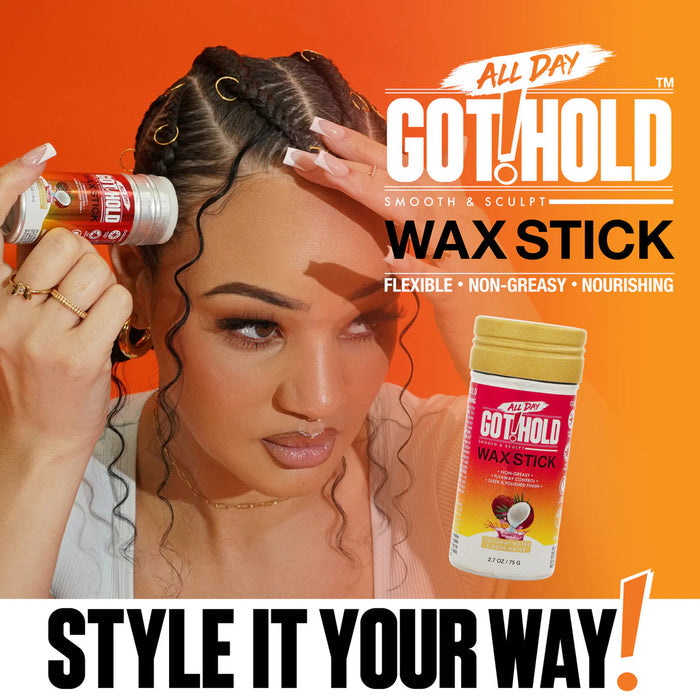 All Day Got Hold Smooth & Sculpt Wax Stick 2.7oz