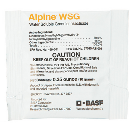 Alpine WSG Insecticide - Seed World