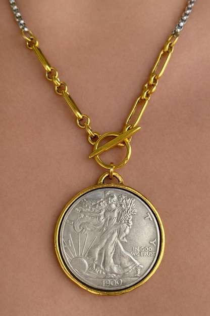 Angela Coin Necklace