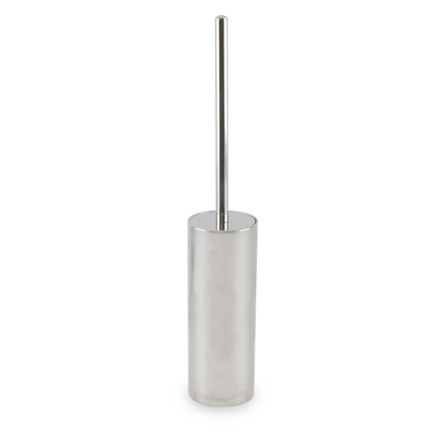 The Annex Toilet Brush features a polished chrome construction, a durable brush and a sleek design.