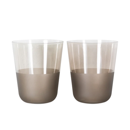 Arc Contrast Tumbler Glass