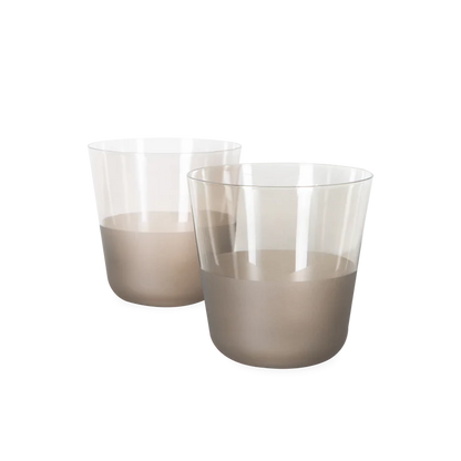 Arc Contrast Tumbler Glass