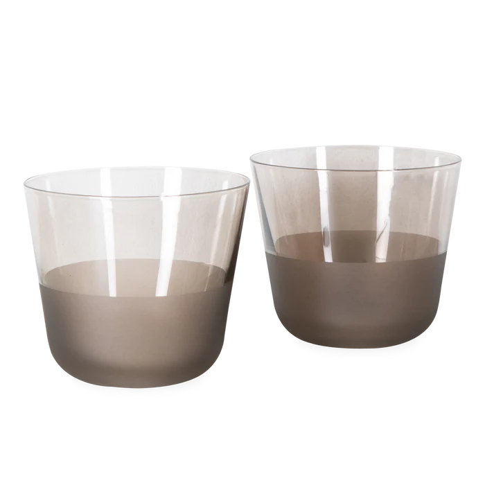 Arc Contrast Tumbler Glass