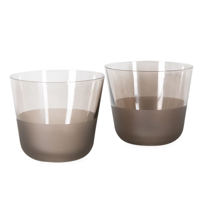 Arc Contrast Tumbler Glass