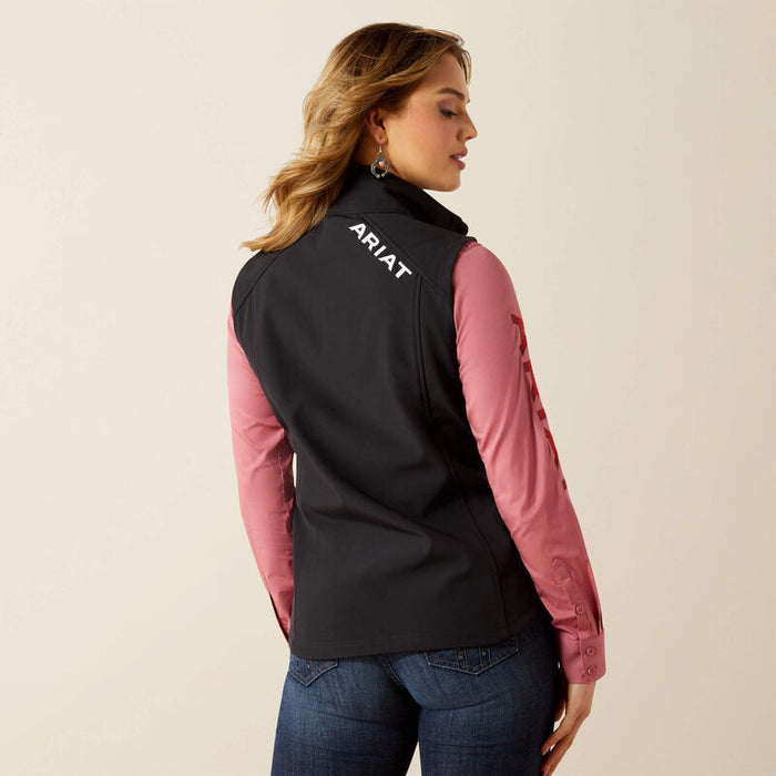 Ariat Women's Logo Concealed Carry Softshell Vest in Black