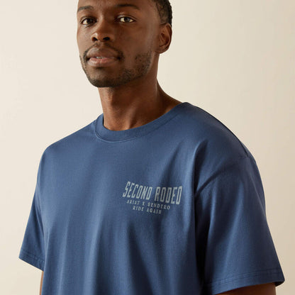 Ariat x Sendero Men's Second Rodeo T-Shirt in Dark Denim