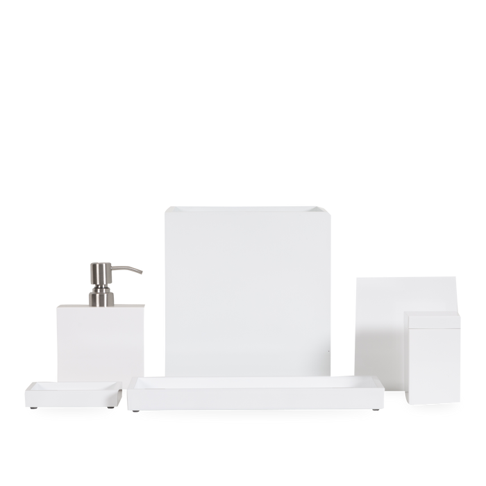 Bringing a clean modern design to your bathroom countertop collection, the Arlo Collection provides an atmosphere of luxury through its elegant design and gorgeous gloss finish.