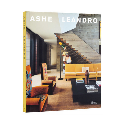 Ashe Leandro Architecture + Interiors coffee table book by Ariel Ashe and Reinaldo Leandro, featuring a modern residential interior on the cover.