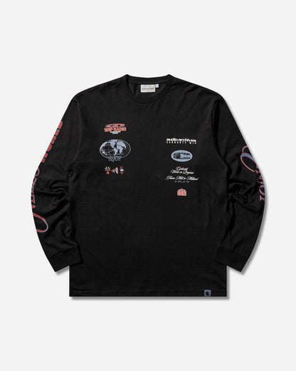 Carhartt WIP Audio Archives Wip Ls T Shirt Black T-Shirts Longsleeve I036684 89XX