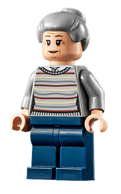 Aunt May - Light Bluish Gray Sweater