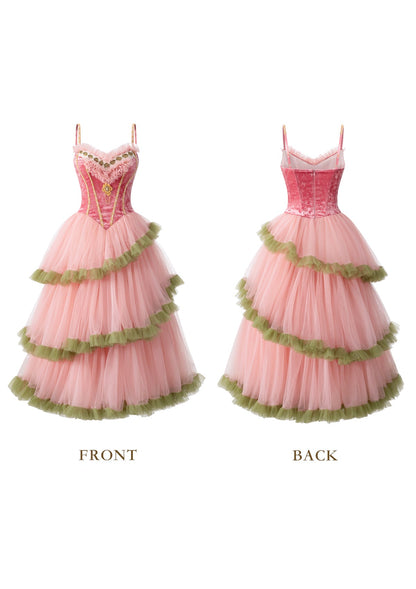 Grape Grinda Corset Dress (Long)