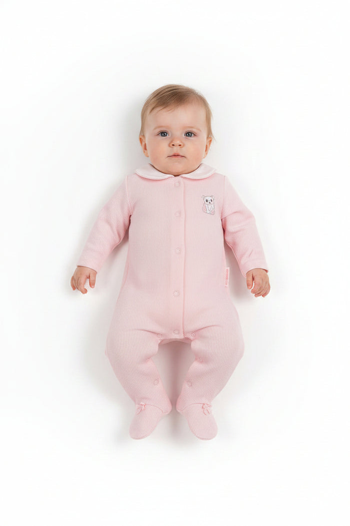 Baby Girls Faux 2 pcs Set - Panda  (PK6) (NB-6) BIS-2020-2566