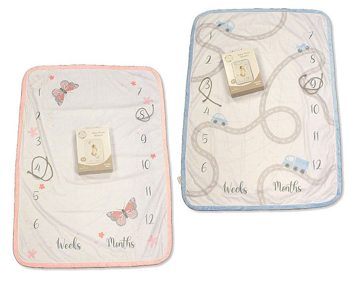 Baby Milestone Photo Prop Blanket (80X110cm) (PK1) GP-25-1248