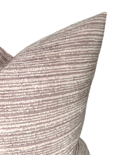 Bale Velvet Pillow Cover in Blush Pink