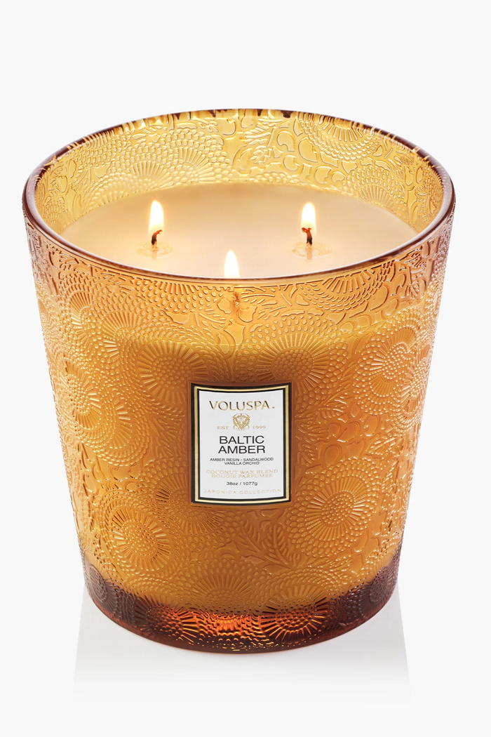 Baltic Amber 3W Hearth