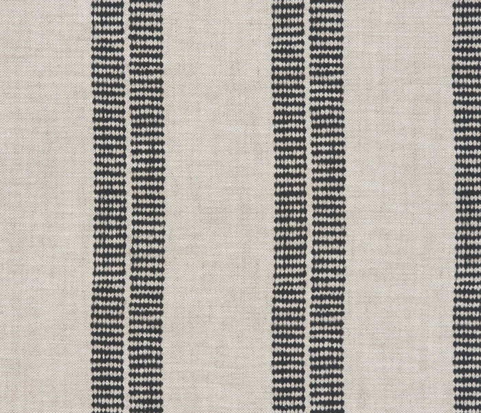 Band Pillow Cover in Jet, McLaurin + Piercy Textiles