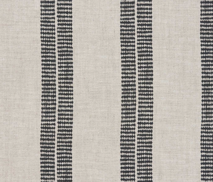 Band Pillow Cover in Jet, McLaurin + Piercy Textiles