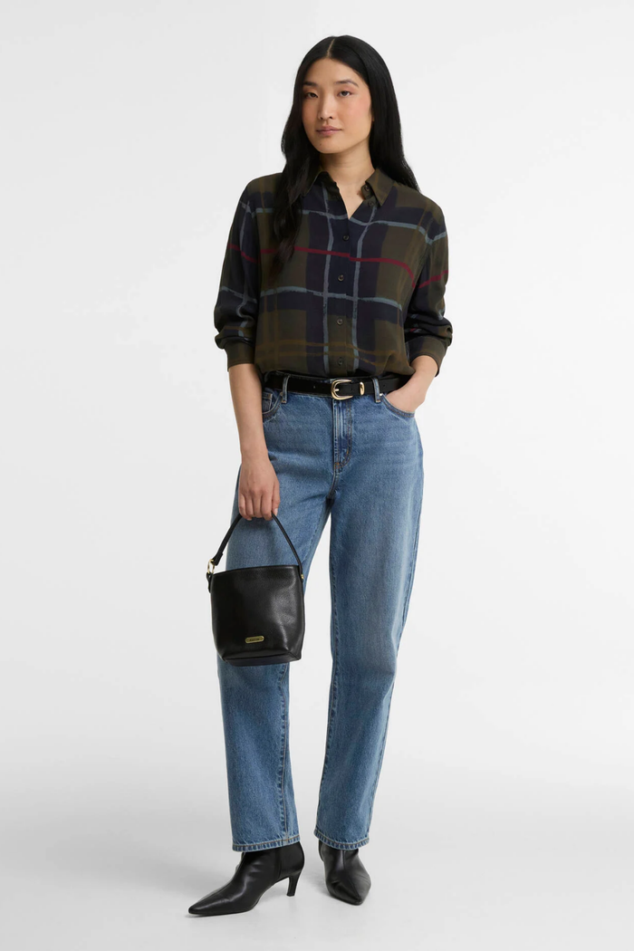 Barbour Kirklees Relaxed Shirt Shadow Classic Tartan LSH1769TN43 by Barbour Shop Barbour at Dotique