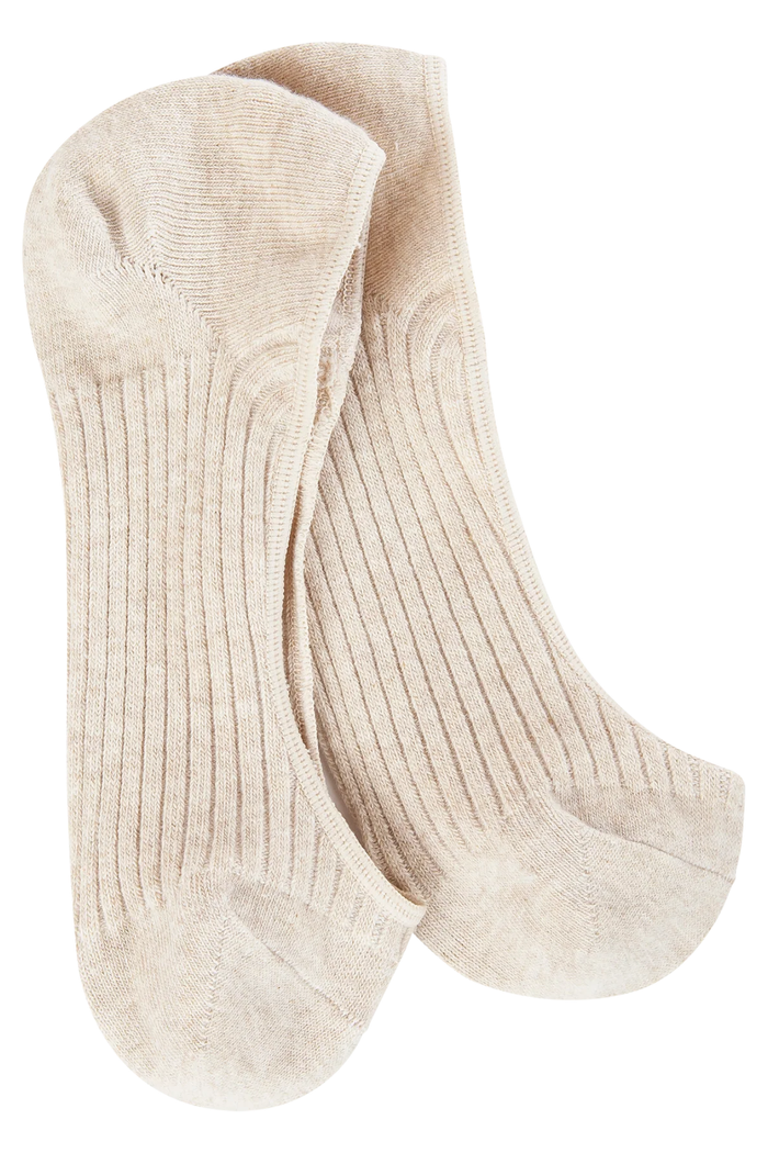 Beige No Show World's Softest Socks