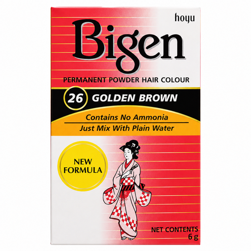 Bigen Permanent Powder Hair Dye 6g