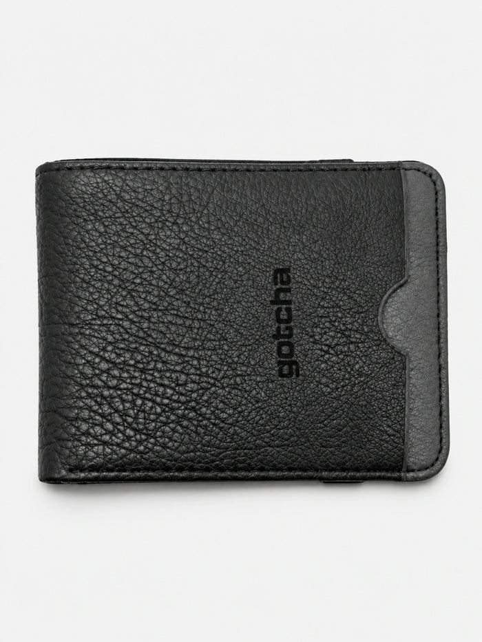 Billetera Gotcha San Diego Negro — vista principal