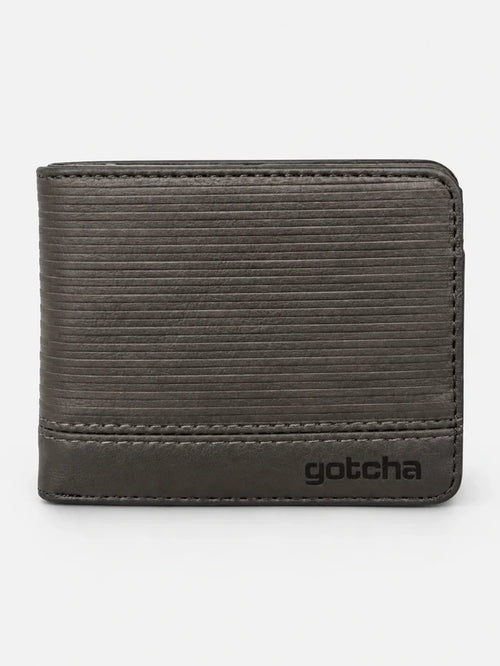 Billetera Gotcha Santa Barabara Gris Topo — vista principal