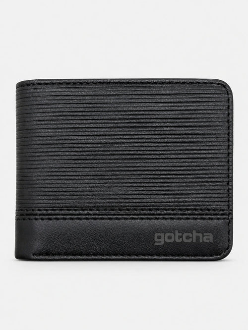 Billetera Gotcha Santa Barabara Negro — vista principal