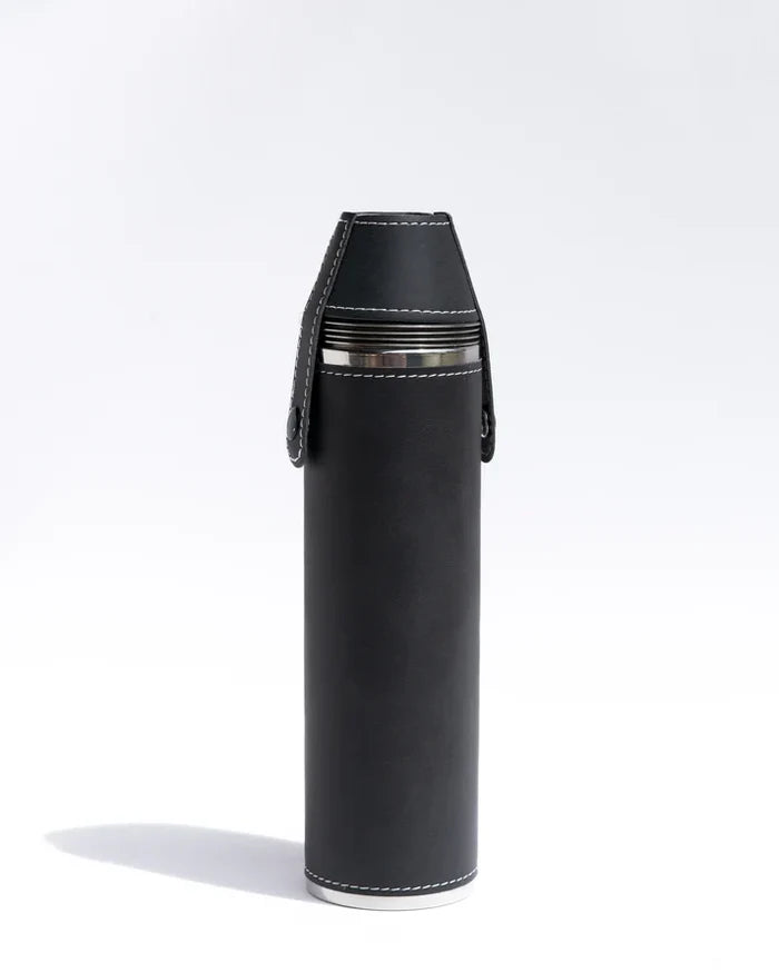 Birdie Bottle 12oz Flask Set - Black