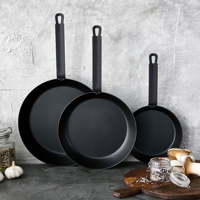 Incredibly versatile carbon steel frypans
