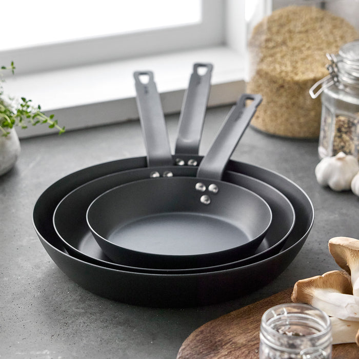 Carbon steel frypans built to last a lifetime