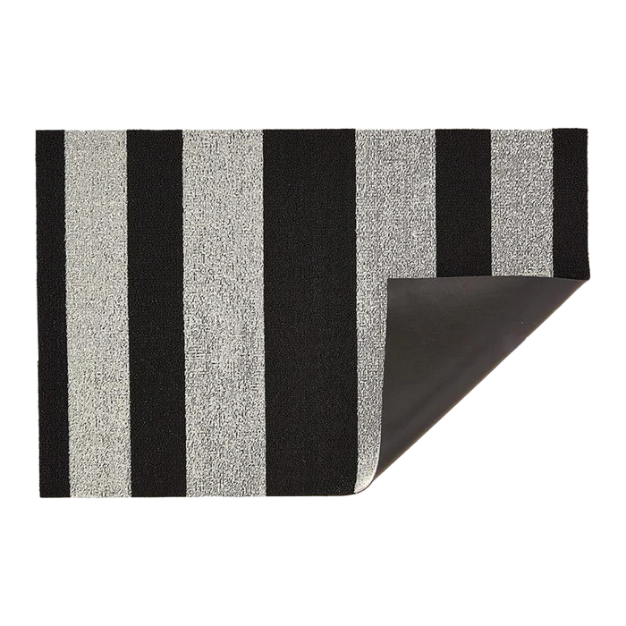 Bold Stripe Shag Mat