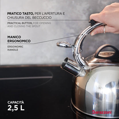 Bollitore lucido
