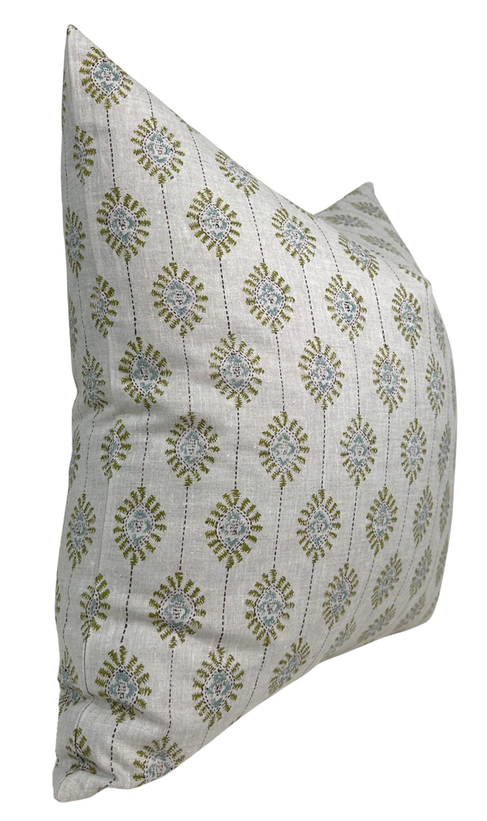 Bombay Pillow Cover in Moss, Walter G Textiles