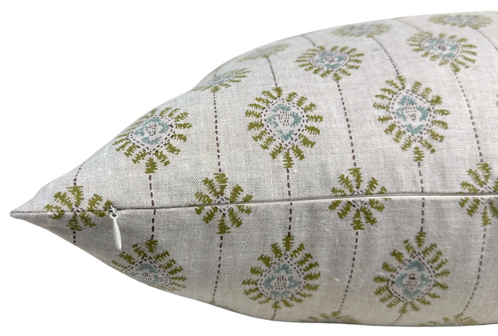 Bombay Pillow Cover in Moss, Walter G Textiles