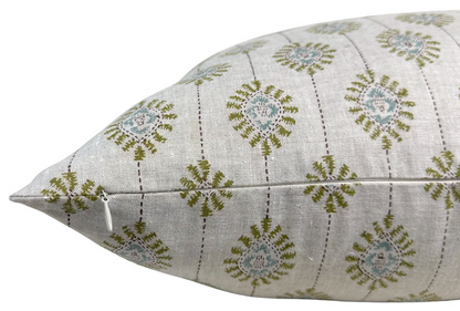 Bombay Pillow Cover in Moss, Walter G Textiles