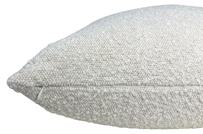 Boucle Pillow Cover in Ivory