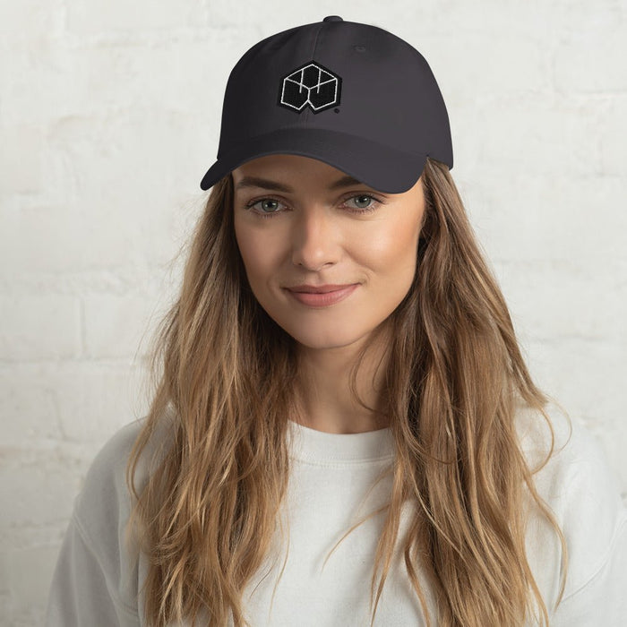 Boxwood Black Logo Baseball Cap - BoxWood Board Designs - Dark Grey - -