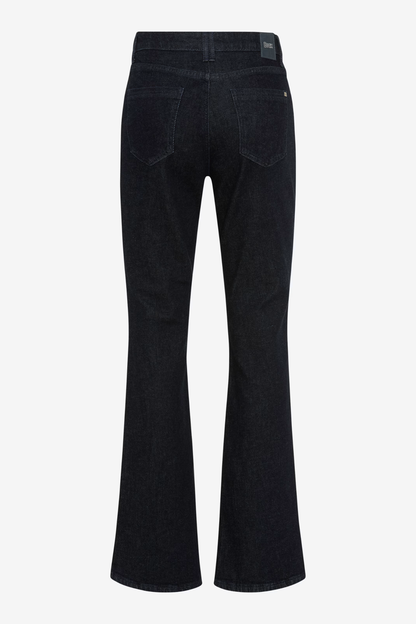 Brax Mary 09-6013-12 Bootcut Jeans Denim Dark Blue back view Shop Brax at Dotique