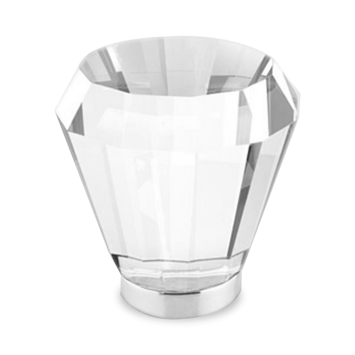 A simple and classic crystal knob.