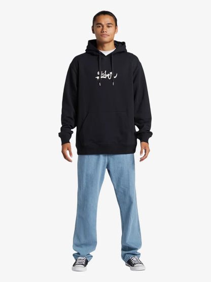 Buzo Quiksilver DNA Impaired Logo Negro - Indy