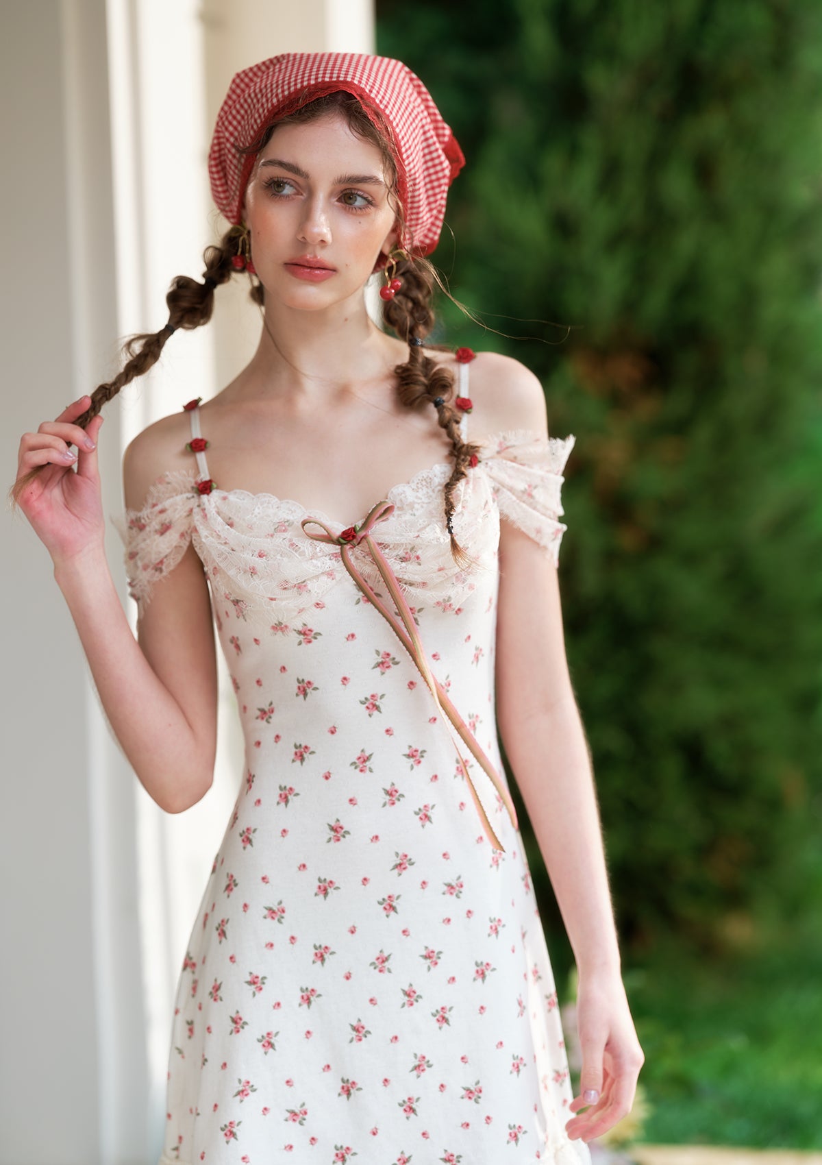 The Little Red Rose Dress