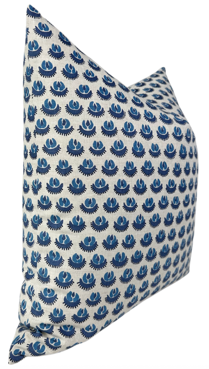 Cadiz Pillow Cover in Blue, Walter G Textiles
