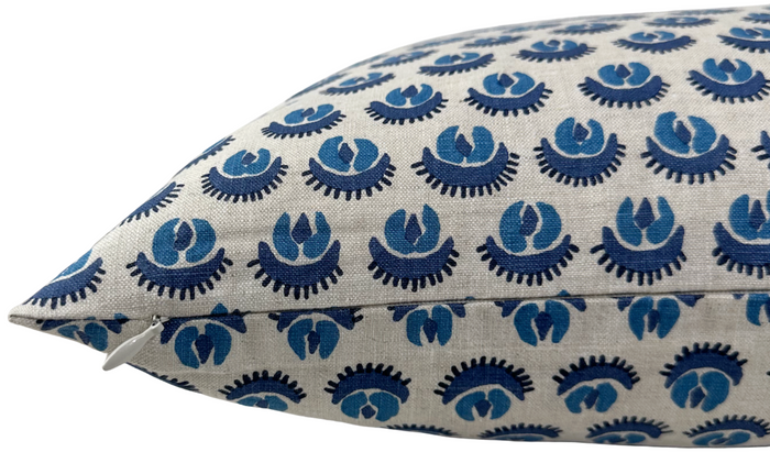 Cadiz Pillow Cover in Blue, Walter G Textiles