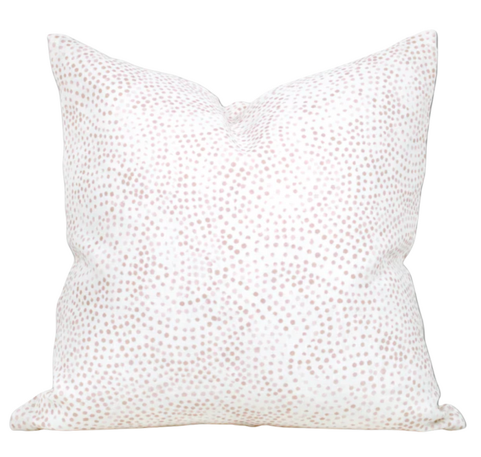 Cadiz Pillow Cover in Blush